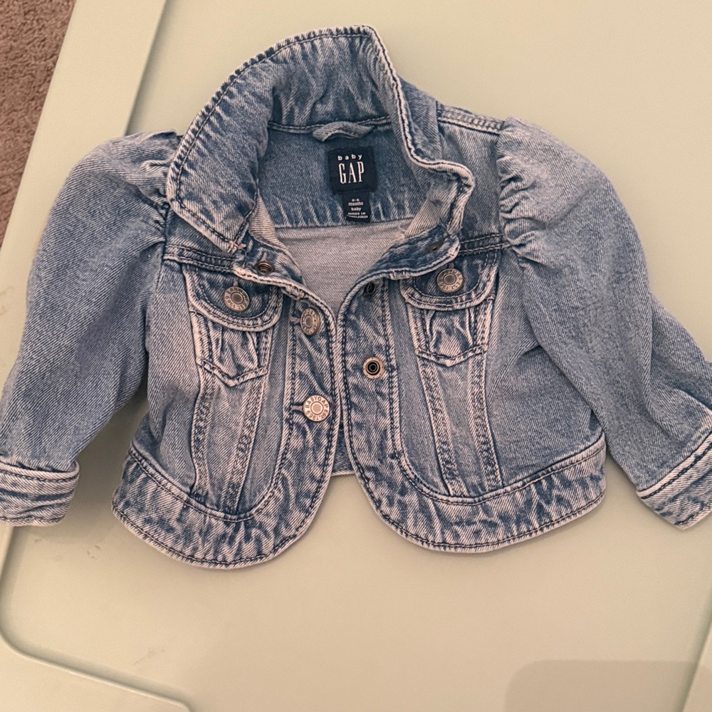 Baby Gap Light Denim Jean Jacket 0-3 months